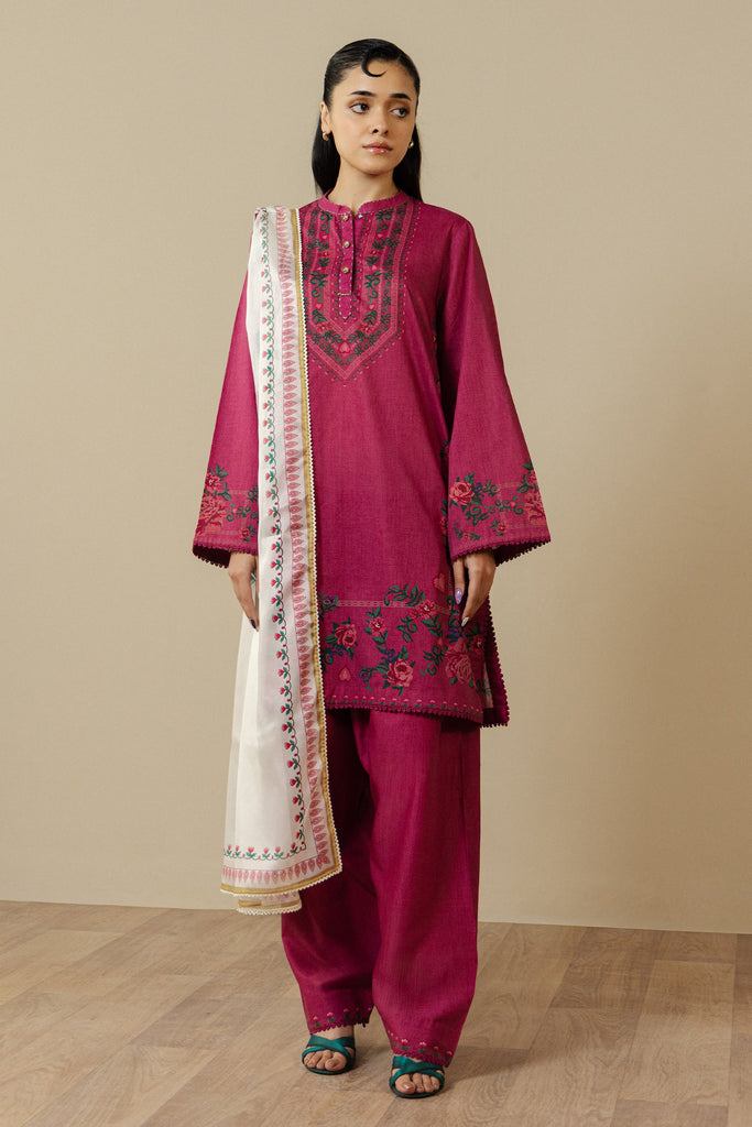 Zara Shahjahan Coco Prints Lawn Drop III – Ismeria-8A