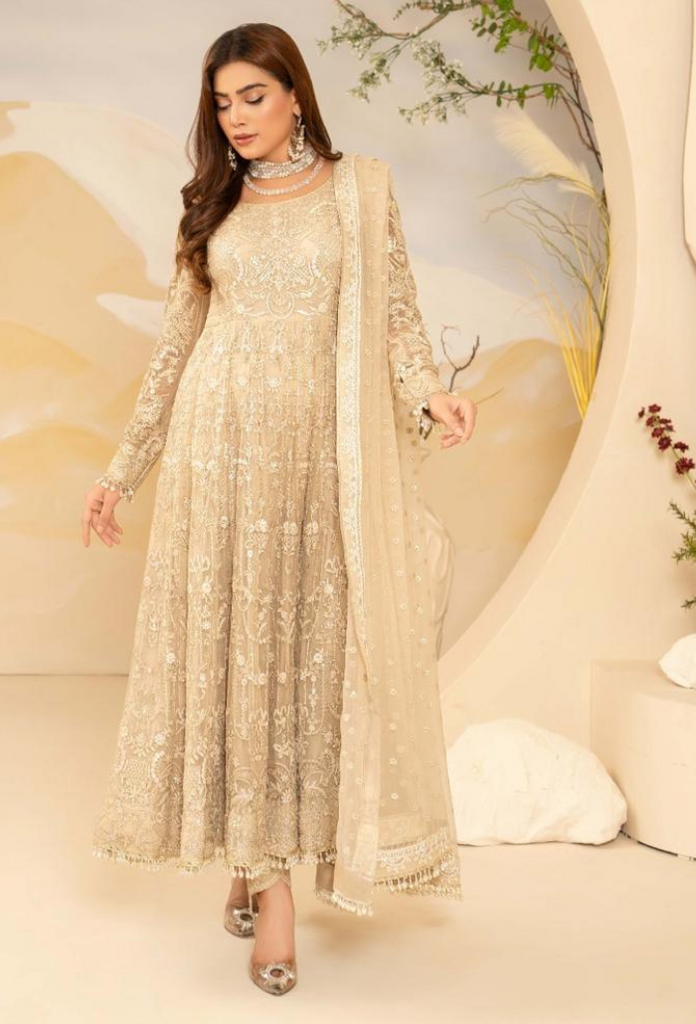 Humdum Luxury Chiffon Formals – D02