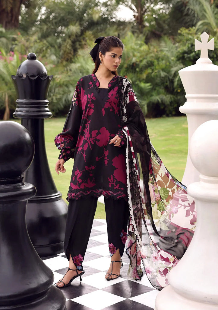 Elaf Belladore Prints Lawn – EPA-4A SCARLET