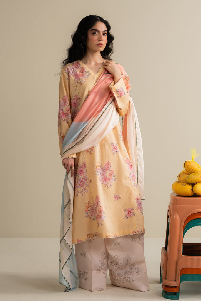 Zara Shahjahan Coco Prints Lawn Edit Vol-3 – Ovela-1B