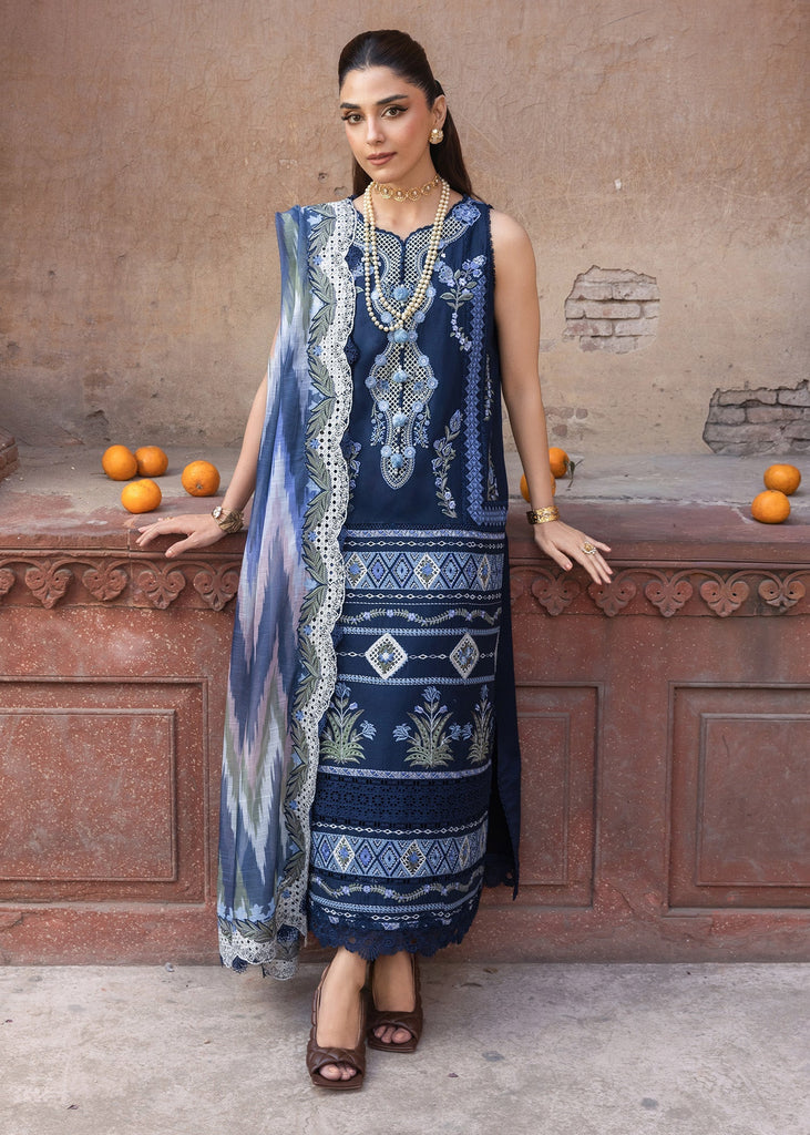 Saira Shakira Breeze Festive Luxury Lawn  – RUNA-8-B