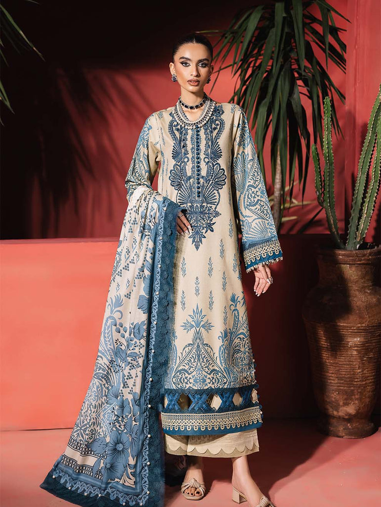 Jade Urbane Embroidered Lawn – 20773