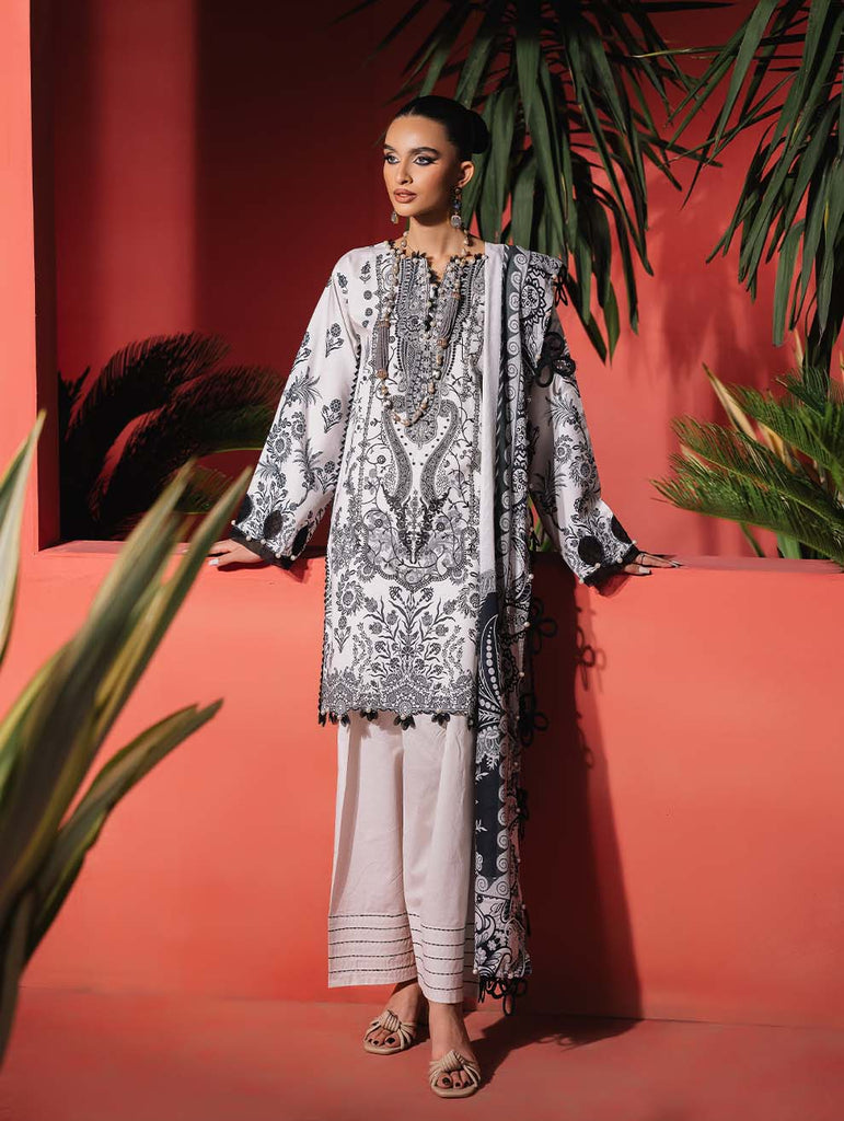 Jade Urbane Embroidered Lawn – 20774