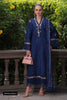 Saadia Asad Eid Luxury Schiffli Laserkari Lawn – D10- Royal Blue