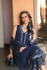 Saadia Asad Noor Eid Luxe Printskhaas Lawn – D6 - A - Imperial Blue