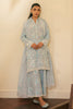Cross Stitch Mahiri – Ballard Blue - 3Pc Embroidered Cambric Suit