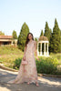 Saadia Asad Luxury Eid Schiffli Laserkari Lawn – D7 - A - Florine