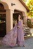 Saadia Asad Noor Luxe Chikankari Lawn – D4 - A - French Violet