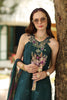 Saadia Asad Noor Eid Printskhas Lawn – D6 – Coblat Teal