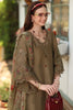 Saadia Asad Noor Eid Printskhas Lawn – D8 – Mocha Sienna