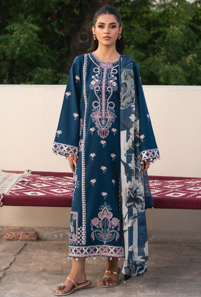 Humdum Mehrmaa Lawn – D06 Meher