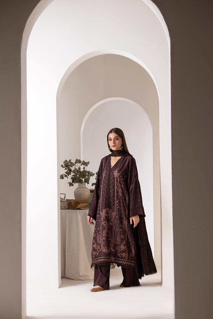 Sobia Nazir Winter with Shawl – Design 2B