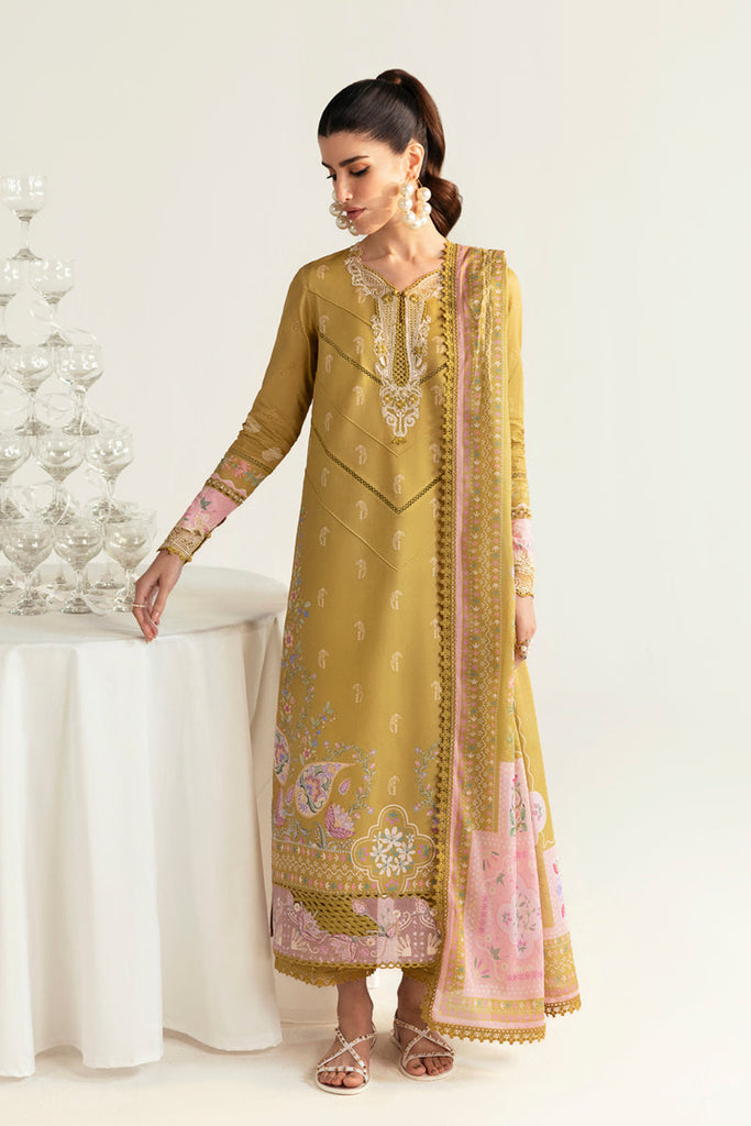 Qalamkar Lawn QPrints – PQ-05 Sian