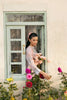 Sahar Selene Lawn – Mint Blush