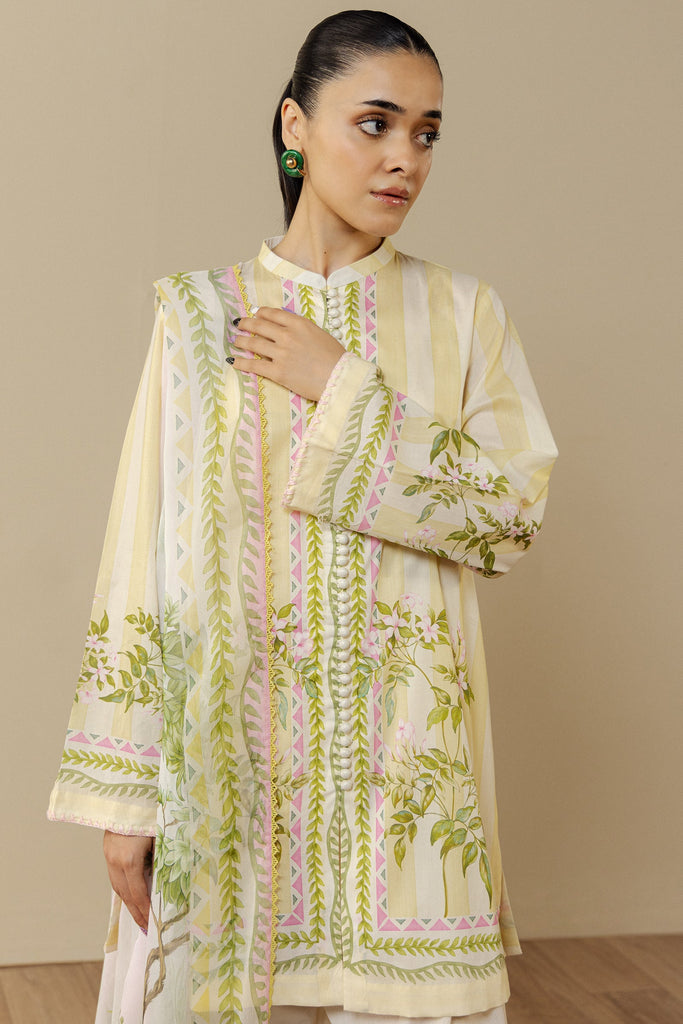 Zara Shahjahan Coco Prints Lawn Drop III – Nerine-1B