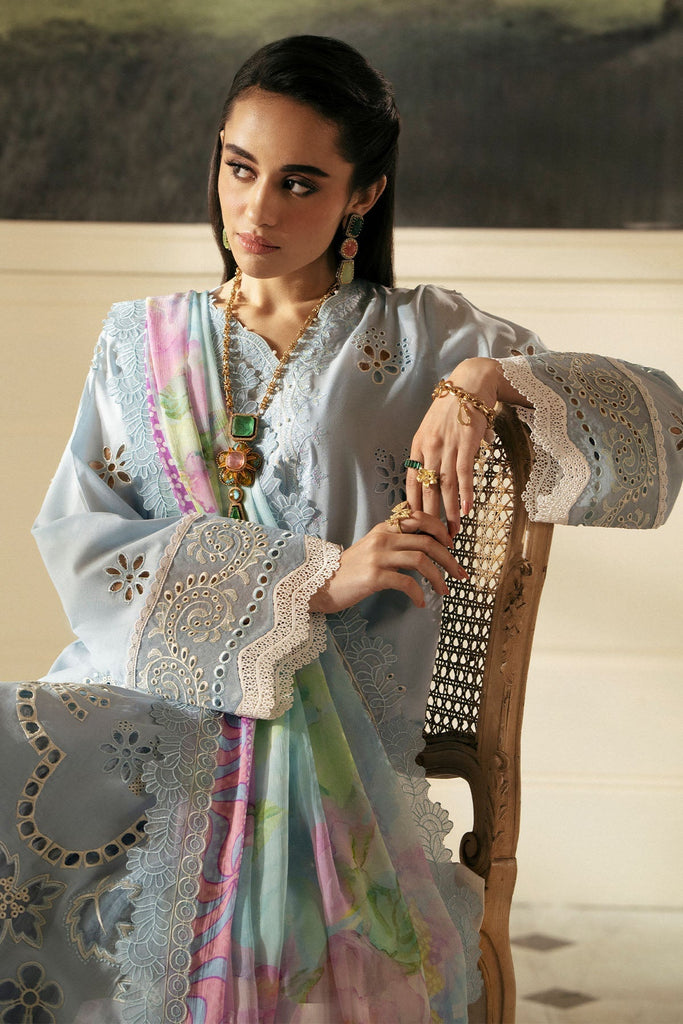 Nureh Maya Chikankari Lawn – NS-145