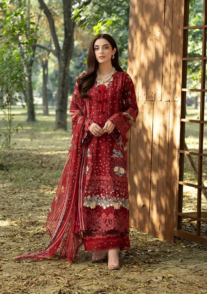 Elaf Chikankari Lawn Prints – ERC-1B MARJAAN