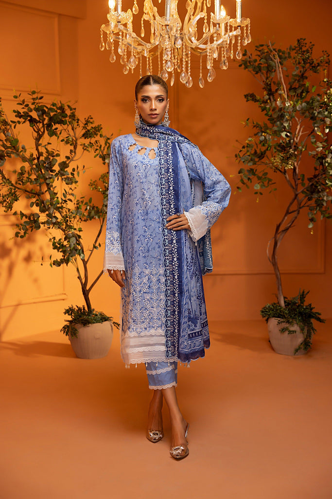 Salina Lawn with Cutwork Dupatta Vol-2 – SCWV2-2