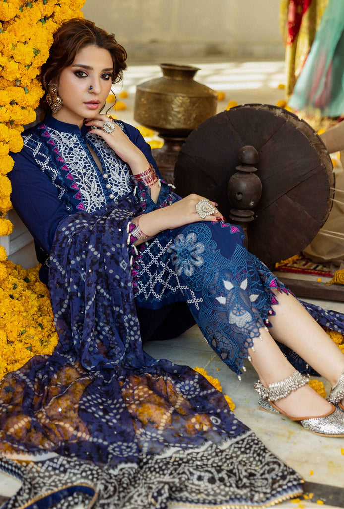 Al Zohaib Bandhani Lawn - The Tale of Jaipur – BTJ-25-03