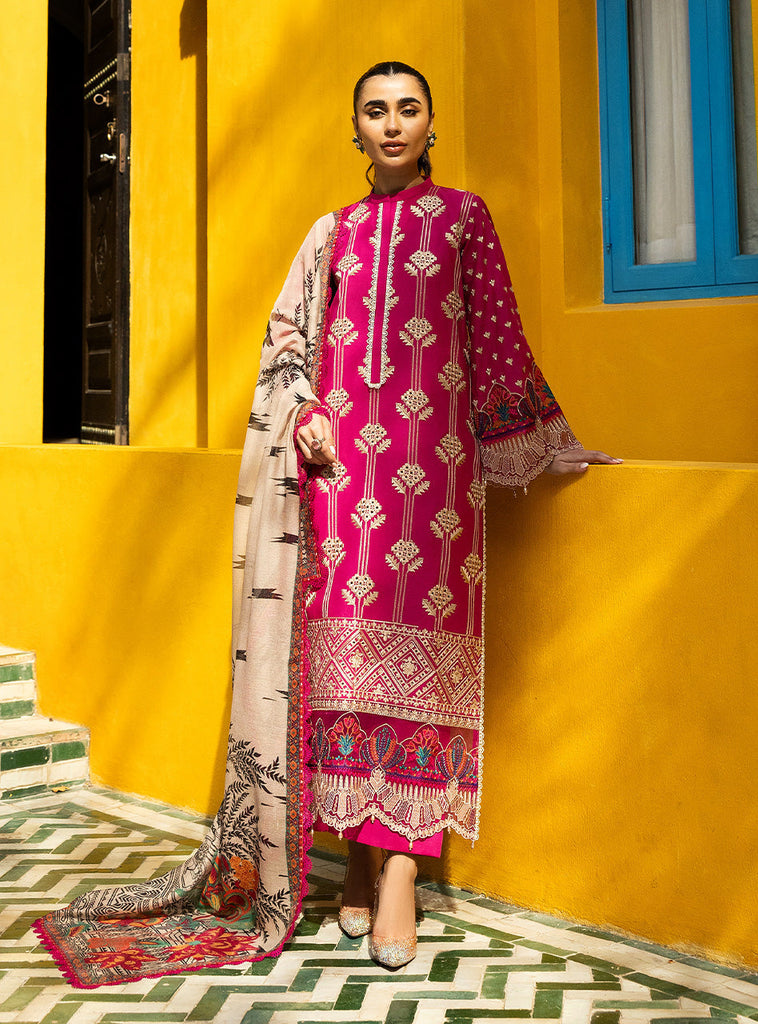 Zainab Chottani Chikankari Luxury Lawn – Aanya - 4B