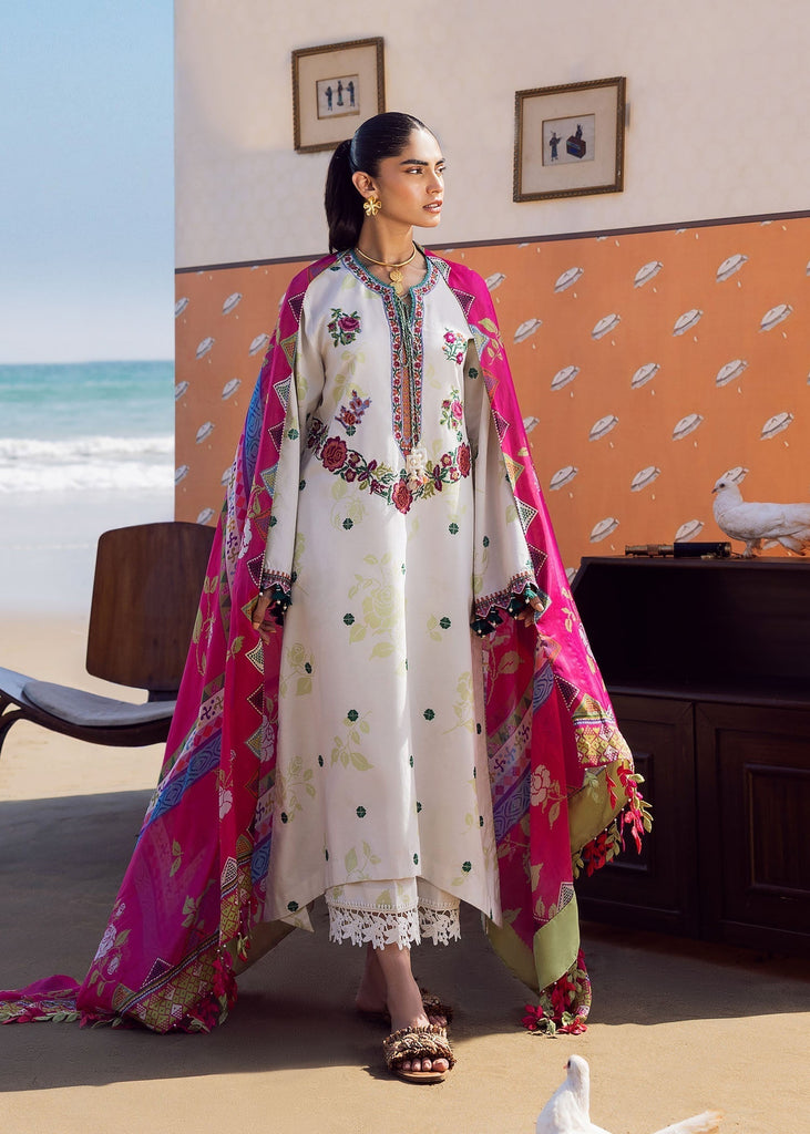 Sadaf Fawad Khan Siraa Everyday Lawn – Rosa