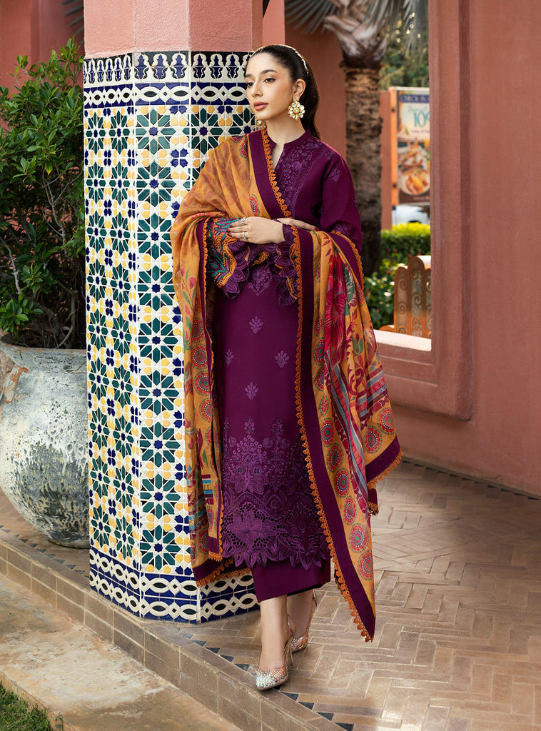 Zainab Chottani Chikankari Luxury Lawn – Nia - 6B
