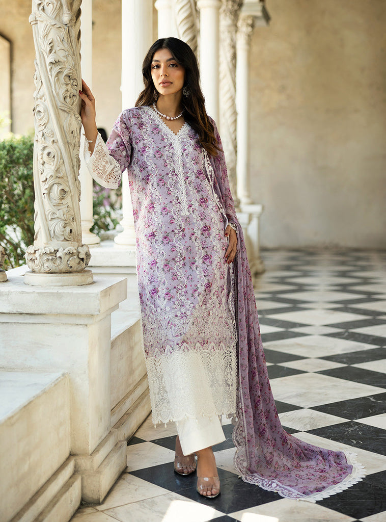 Zainab Chottani Chikankari Luxury Lawn – Lamia - 9B