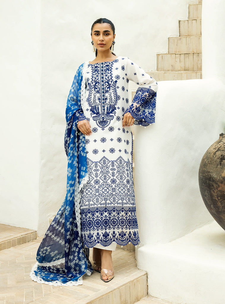 Zainab Chottani Chikankari Luxury Lawn – Reem - 8A