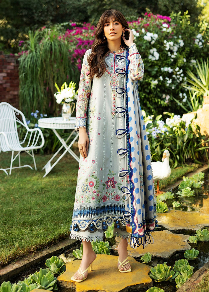 Sadaf Fawad Khan Siraa Luxury Lawn – PAISLEY GARDEN - A