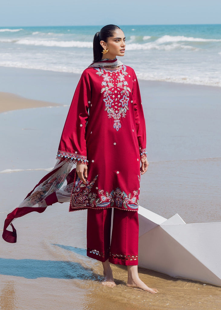 Sadaf Fawad Khan Siraa Everyday Lawn – Floral Paisley