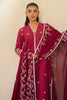 Cross Stitch Mahiri – Rose Impression - 3Pc Embroidered Cambric Suit