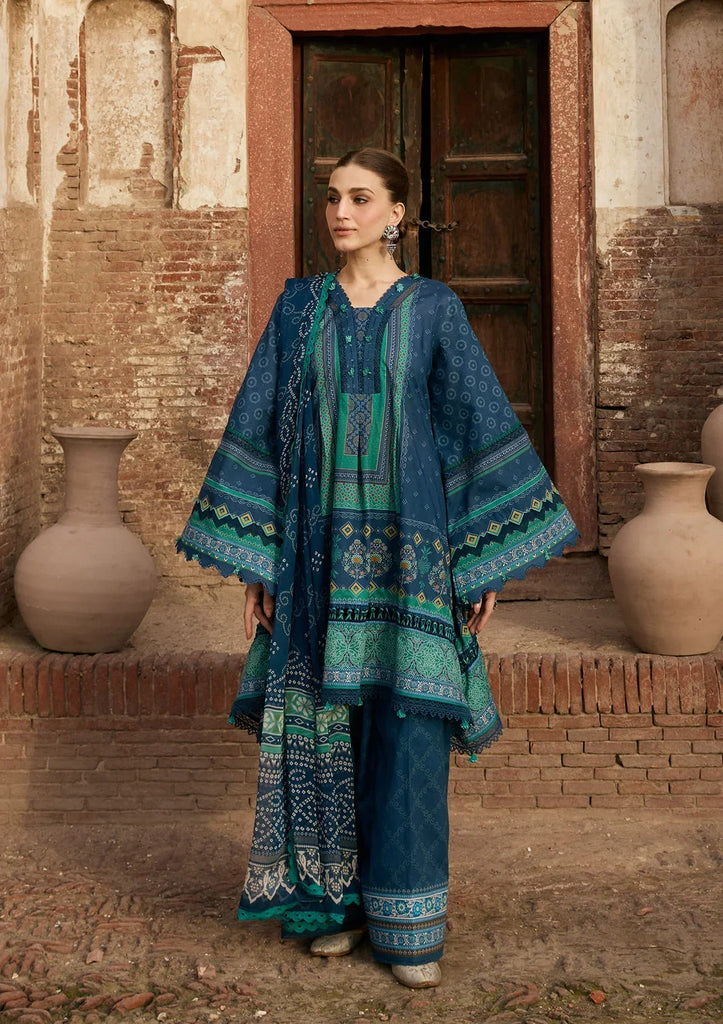 Kahf Prints Lawn – KPS-1B SUMBUL