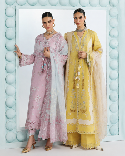 Qalamkar Chikankari Lawn