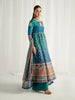 Gulaal Aira Printed Silk Formals – Azure
