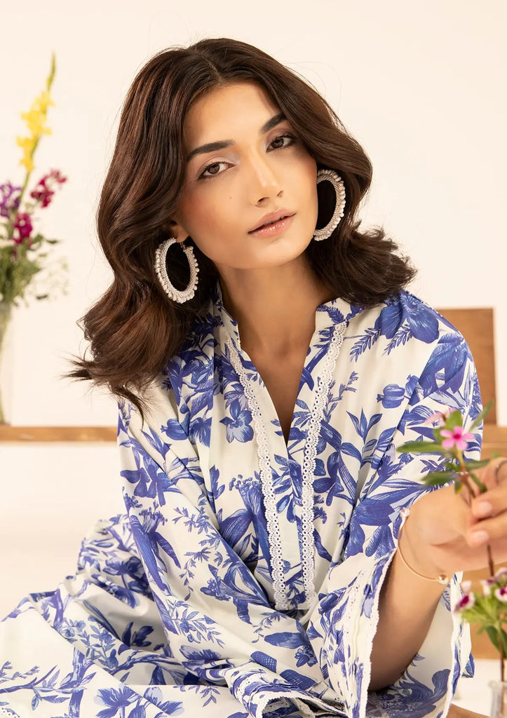 Elaf RTW/Stitched 2PC Lawn – EPT-01 CRIMSAL
