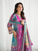 Gulaal Aira Printed Silk Formals – Magenta Mischief