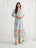Gulaal Aira Printed Silk Formals – Misty