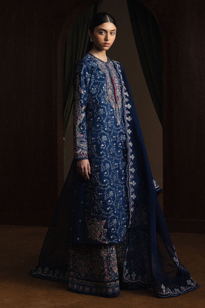 Zara Shahjahan Satori Luxury Lawn – Suiyo-D9