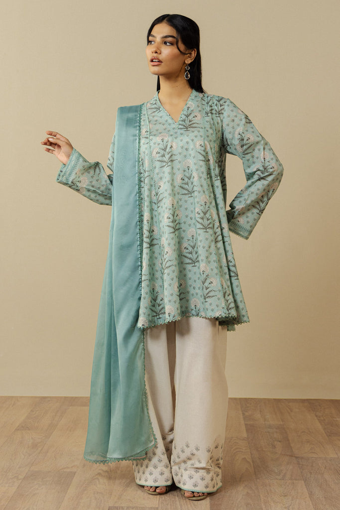 Zara Shahjahan Coco Prints Lawn Drop III – Anthea-9B