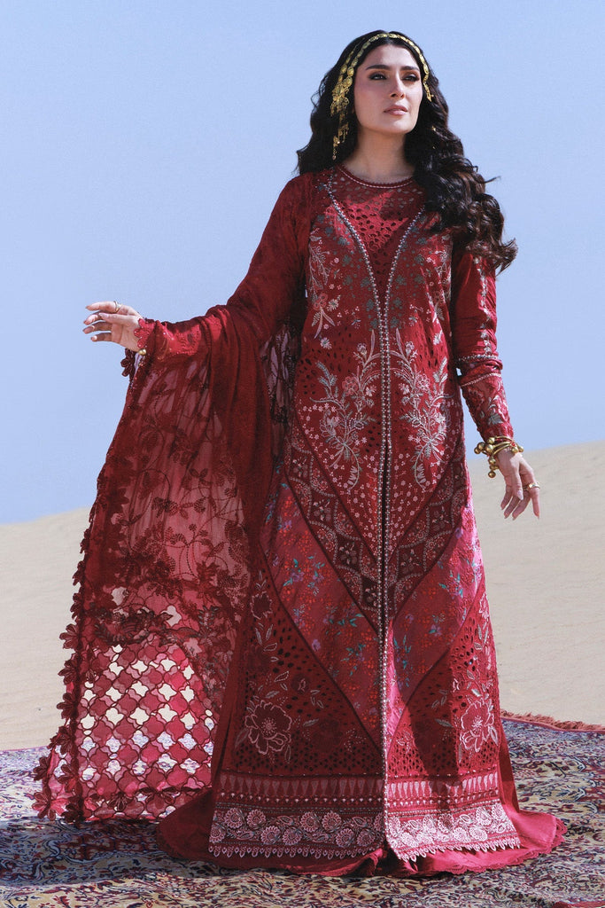 Nureh Aman Luxury Lawn  – Kiraz NE-230