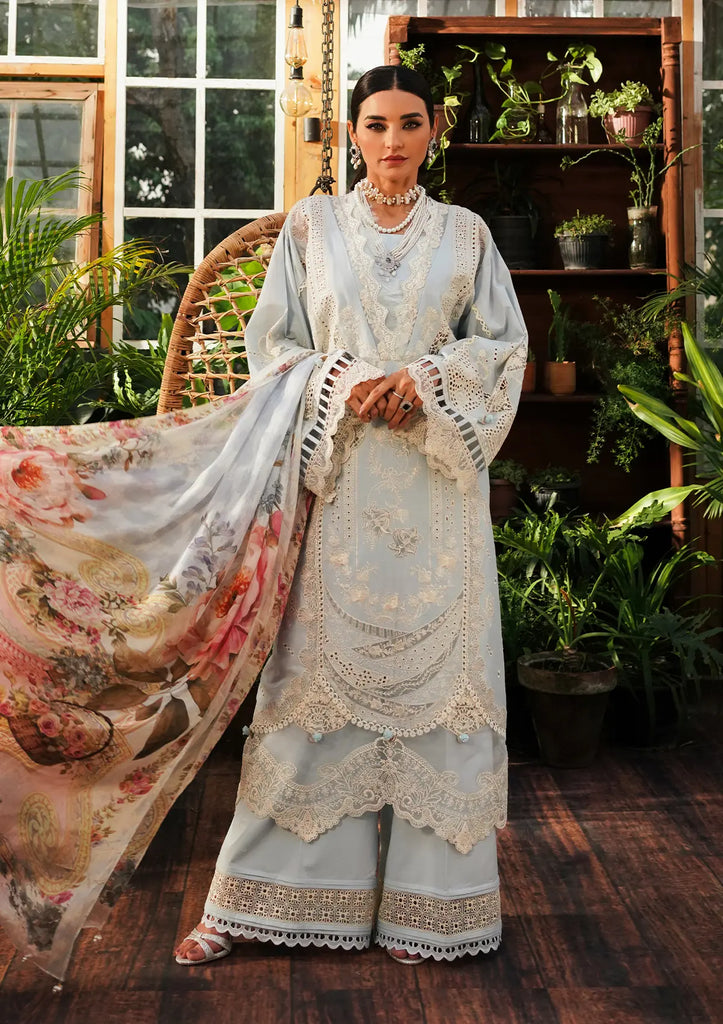 Kahf Luxury Lawn – KLE-03B Heaven