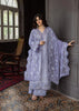 Kahf Karandi with Embroidered Chiffon – KKH-04  WISTERIA