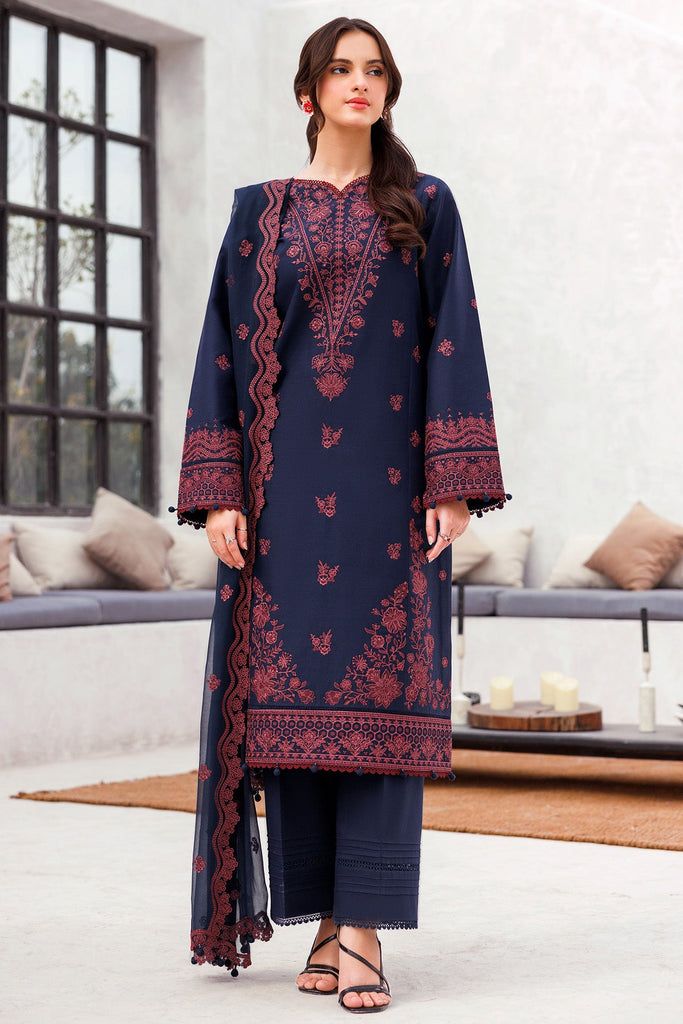 Farasha Bahar Spring/Summer Lawn – Cobalt Charm