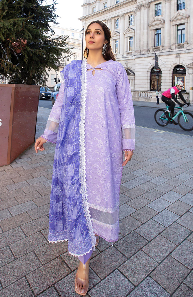 Al Zohaib Dhagakari Lawn  – DKE-26-07