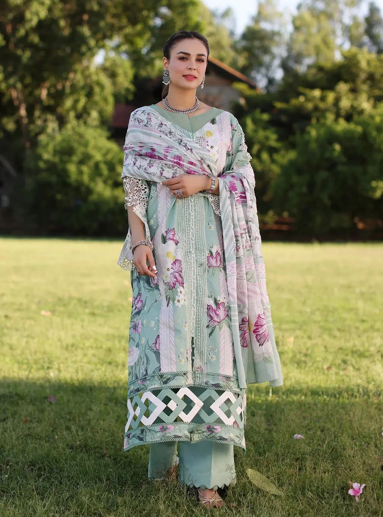 Elaf Prints Chikankari Lawn – ECK-05B CELESTIAL
