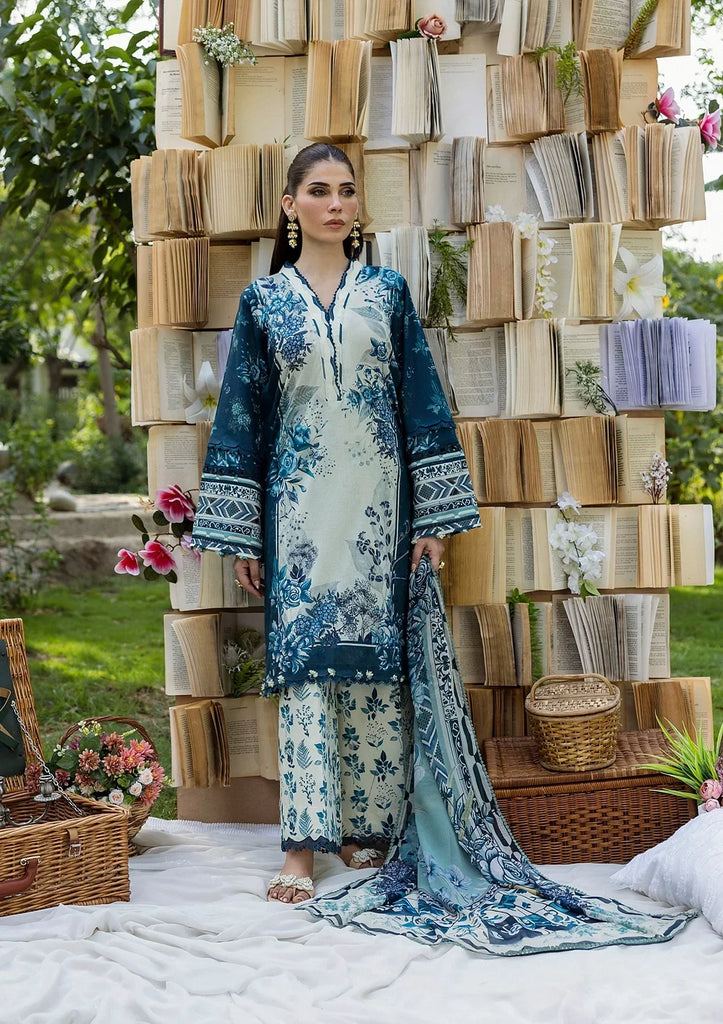 Elaf Prints Lawn – ECD-7A FLOREYA