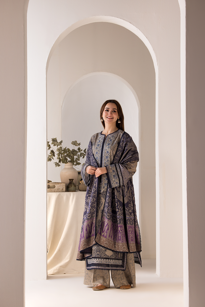Sobia Nazir Winter with Shawl – Design 7B