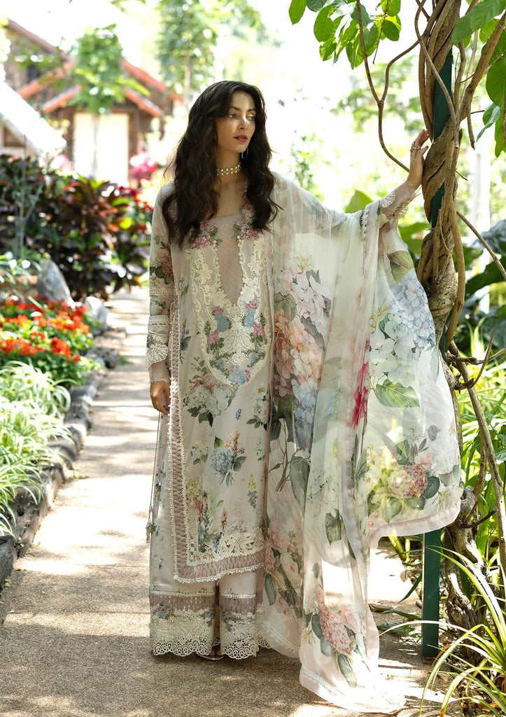 Elaf Signature Embroidered Lawn Prints – ESA-4A TUSCAN FAIRY