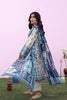 Sahar Mirha Lawn – Indigo Cream Folk