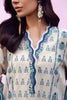 Sahar Mirha Lawn – Indigo Cream Folk